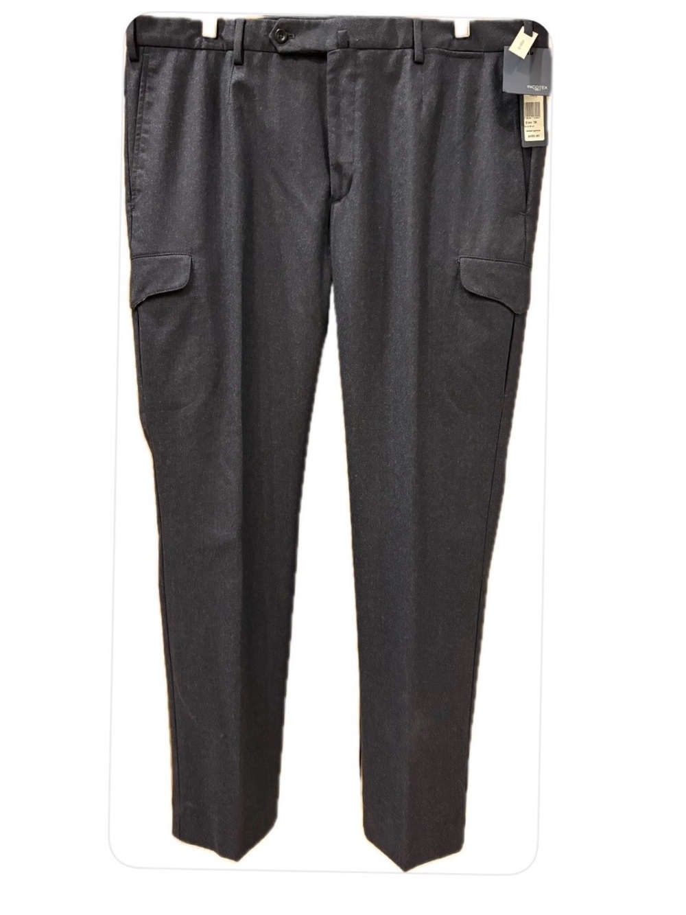 Incotex 1951 NWT Mudson Modern Fit Super 120's Slowear 100% Wool Cargo Pants 38